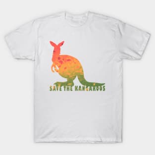 Save The Kangaroos 🦘 Help Australia 🇦🇺 T-Shirt